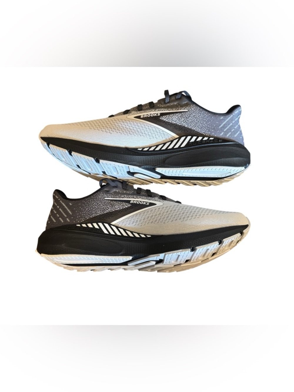 Brooks Launch GTS 10 Gray and Black Men's Running Sneaker Size 10.5 Wide - Picture 8 of 11